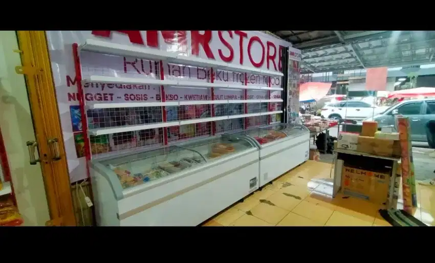 Rak minimarket untuk toko Frozen Food