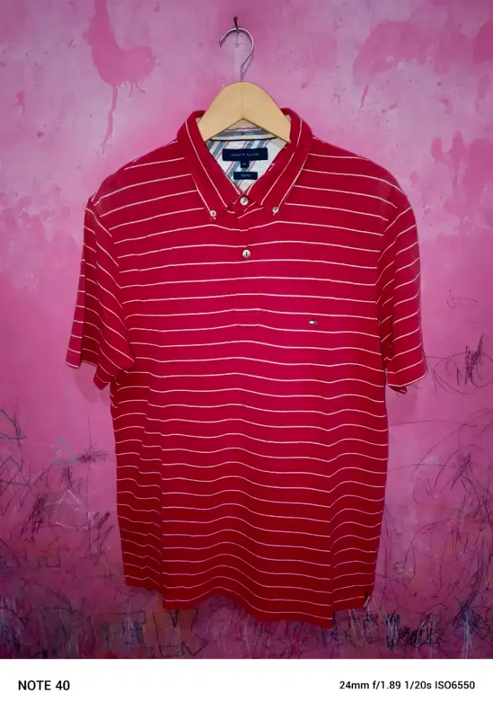 Bismillah dijual kaos kerah Tommy Hilfiger original