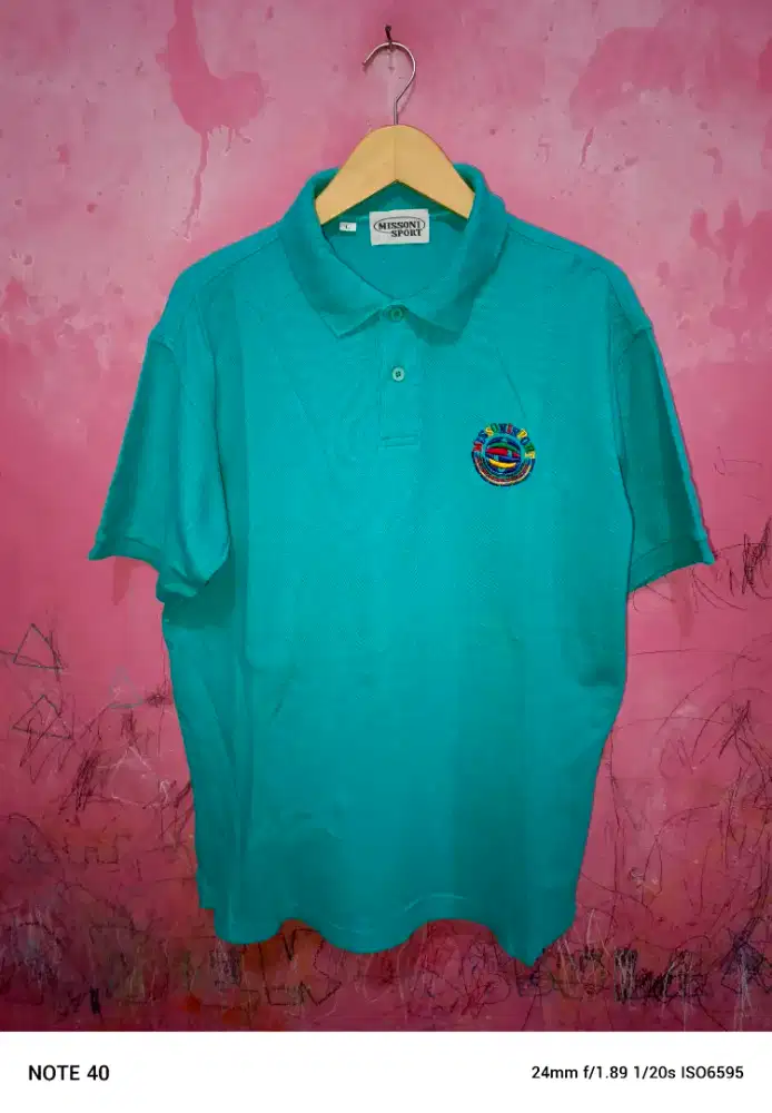 Bismillah dijual kaos kerah Missoni Italy original