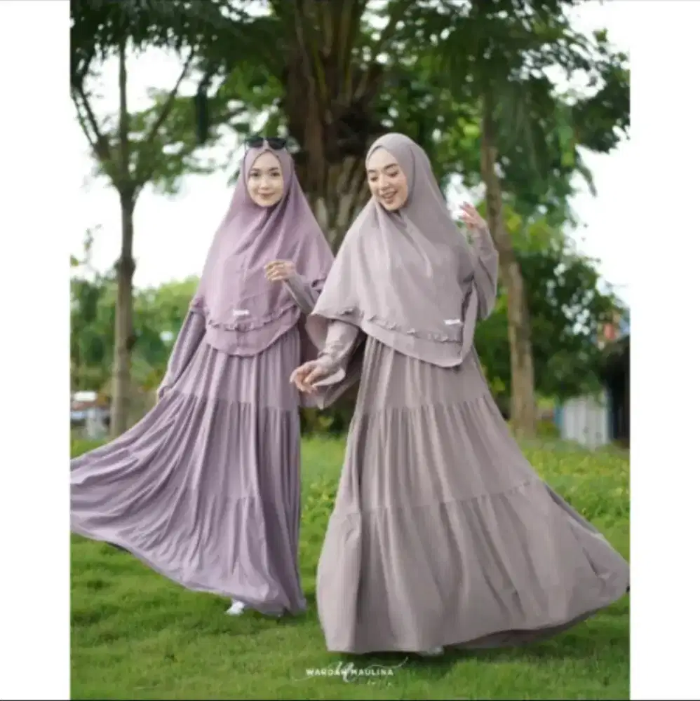 Bella dres Wardahmaulinadaily warna hitam