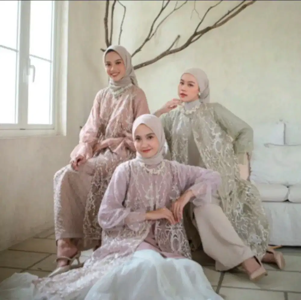 Safiyya Abinaya butik warna dustypink size A