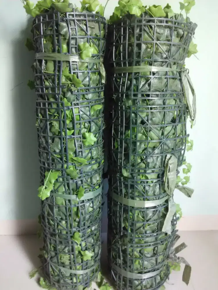 Daun Plastik Hias (Artificial Leaf Hedge Green)