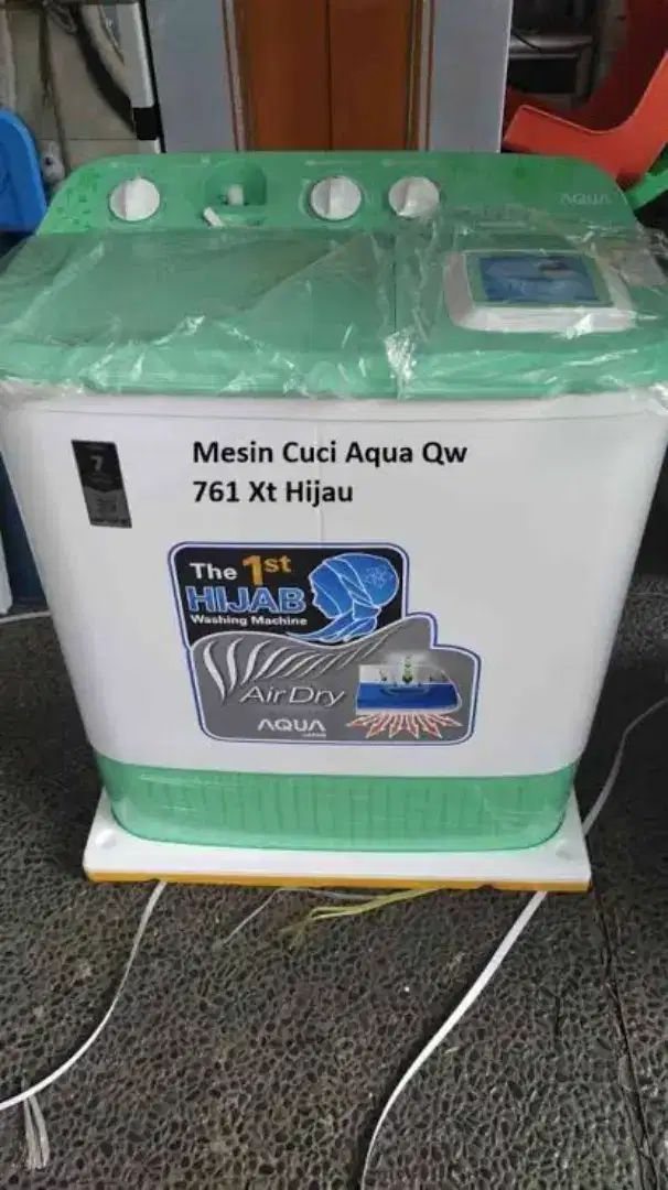 Aqua mesincuci 2 tabung 7kg