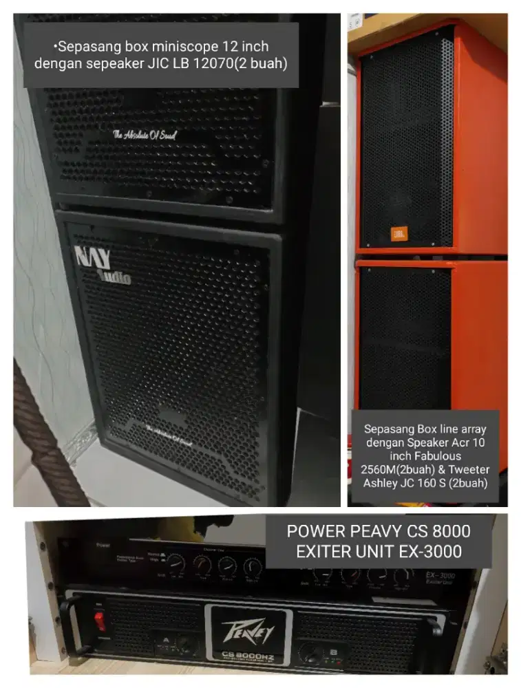 Sound Rumahan KONDISI MASIH BAGUS