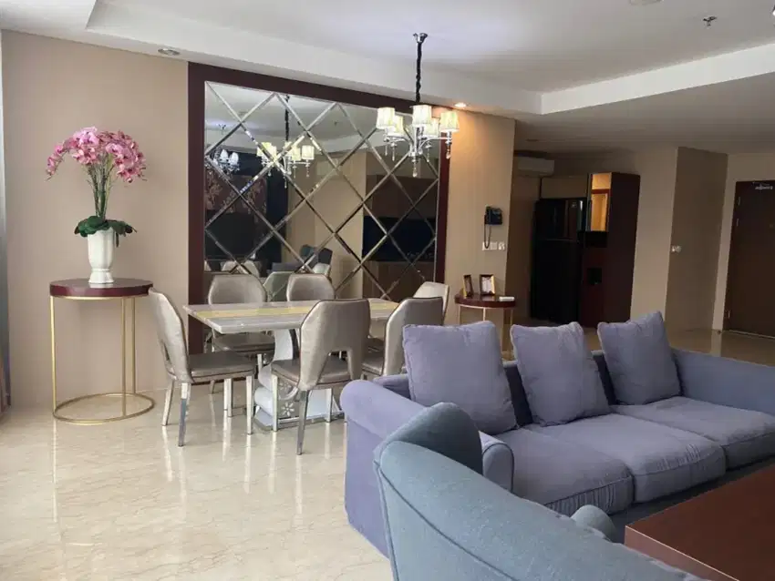 DISEWAKAN 3+1 BEDROOM LAVENUE APARTEMEN PANCORAN JAKARTA FURNISHED