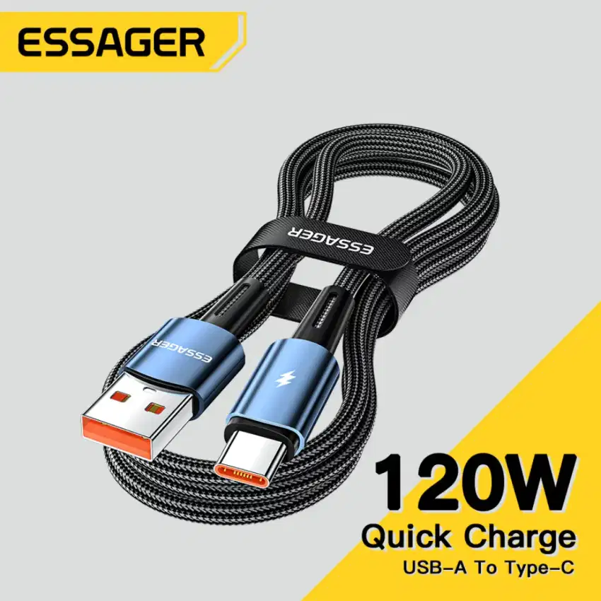 Essager Data Cable 120W Fast Charging Turbo Flash VOOC 100W