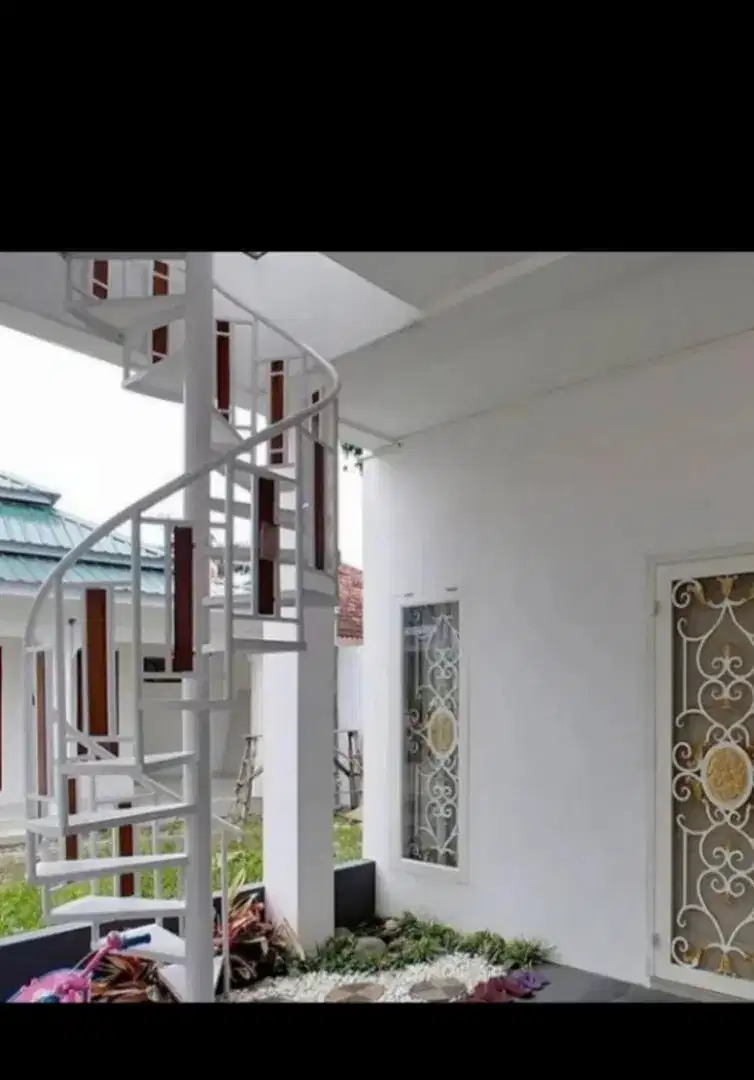 Tangga Puter Relling  Kombinasi GRC