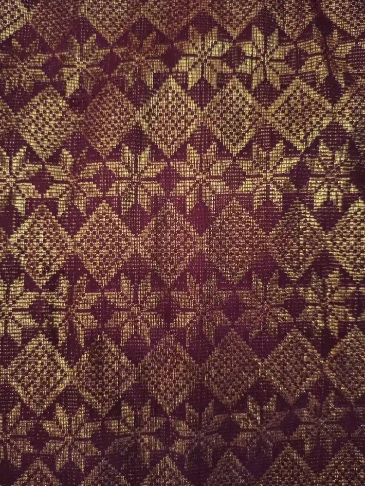 3 meter Songket Benang Emas Palembang
