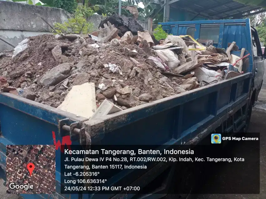 Jasa buang puing/sampah dan pengurugan jga pindahan