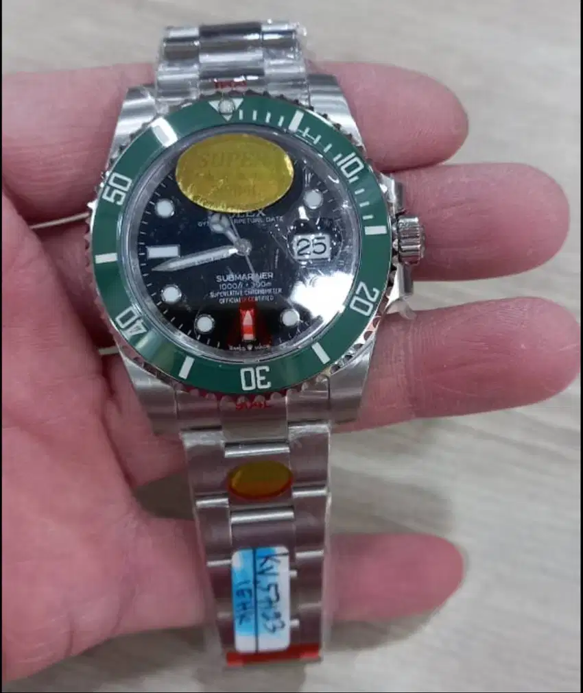 ROLEX SUBMARINER STARBUCKS MESIN SWISS MIDO