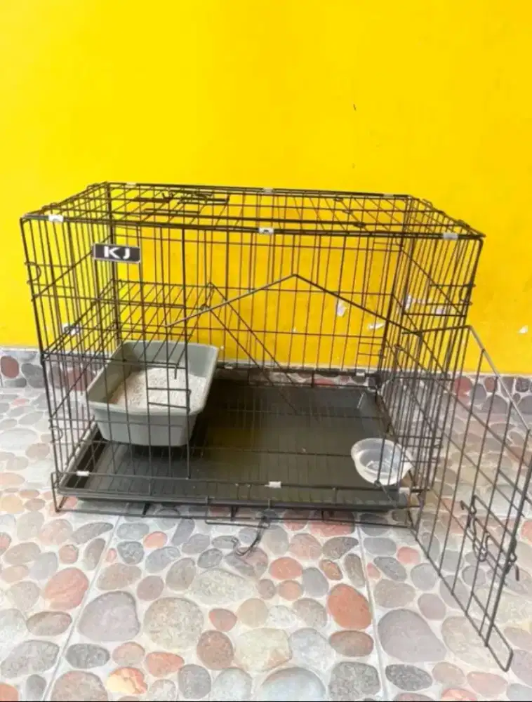 KANDANG KUCING TINGKAT 1 TEBAL