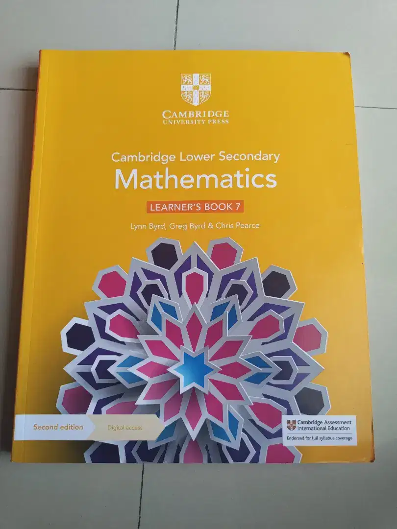 Cambridge Lower Secondary Mathematics LEARNERS'S BOOK 7