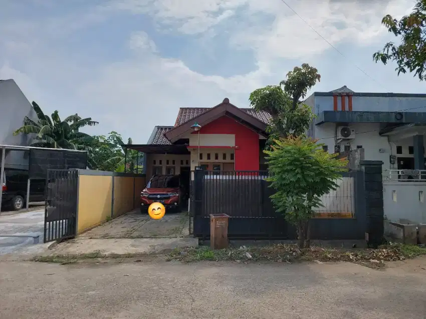 Jual TANAH Bonus RUMAH LT 180m2  di Kavling UI Timur,Tanah Baru,Depok