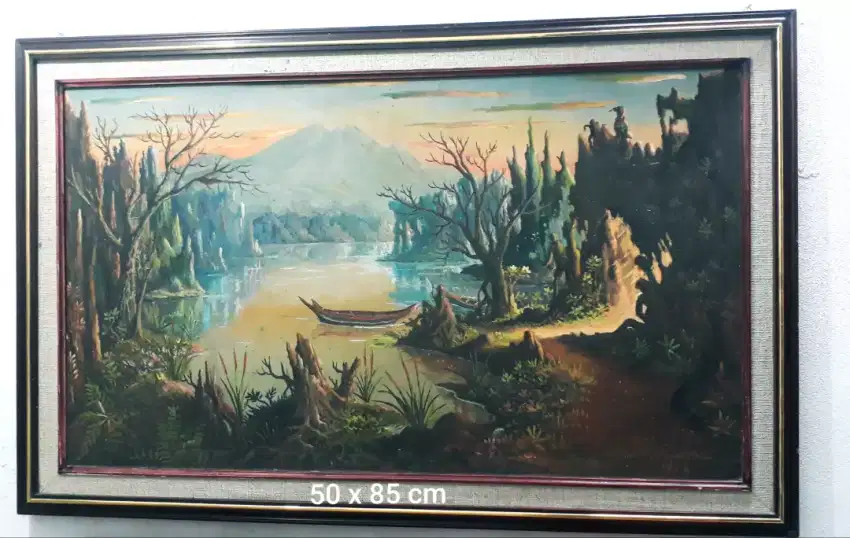 Lukisan Canvas Jadul