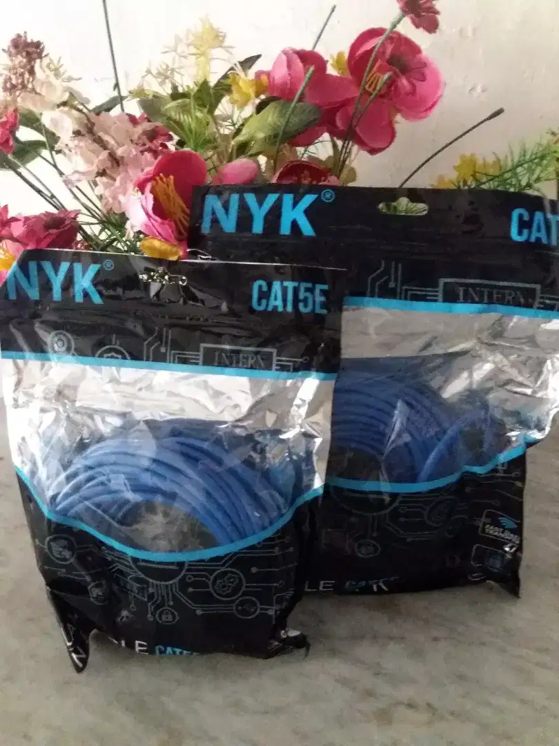 Kabel Lan Indoor NYK Utp Cat5e Rj45