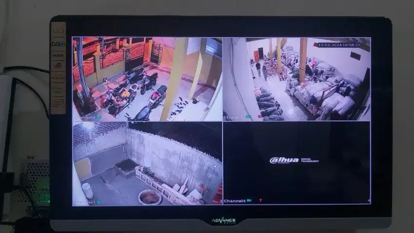 Cctv 4 titik Bisa Monitoring Via Hp Lengkap Garansi