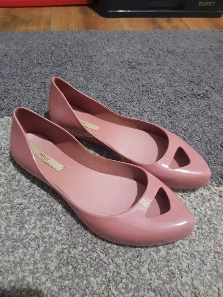 Melissa sepatu jelly jelli flat size 37