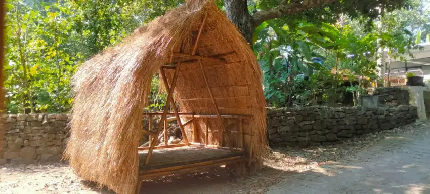 Gazebo Rumah Bambu Saung Taman Resto Kuliner