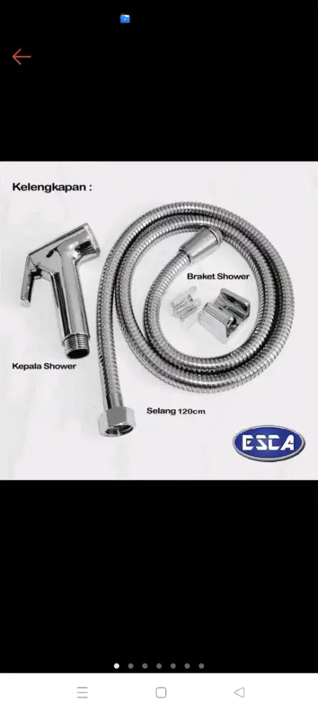 Shower klosed WC
