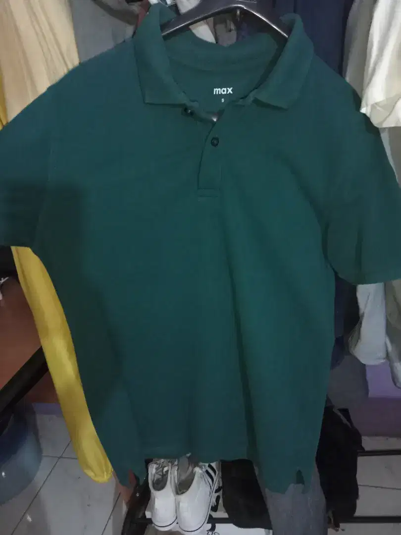 Baju polo max kaos kemeja like new