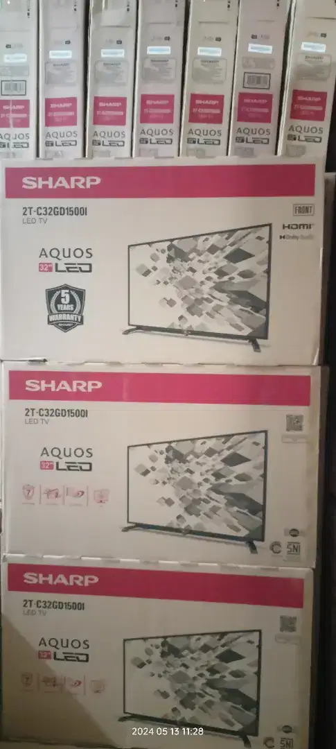 Led Sharp 32 inci digital Aquos tv japan technology garansi 5th lcd tv