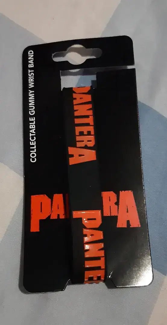 PANTERA Collectable Gummy Wrist Band ORIGINAL Rock Off (Gelang Karet)