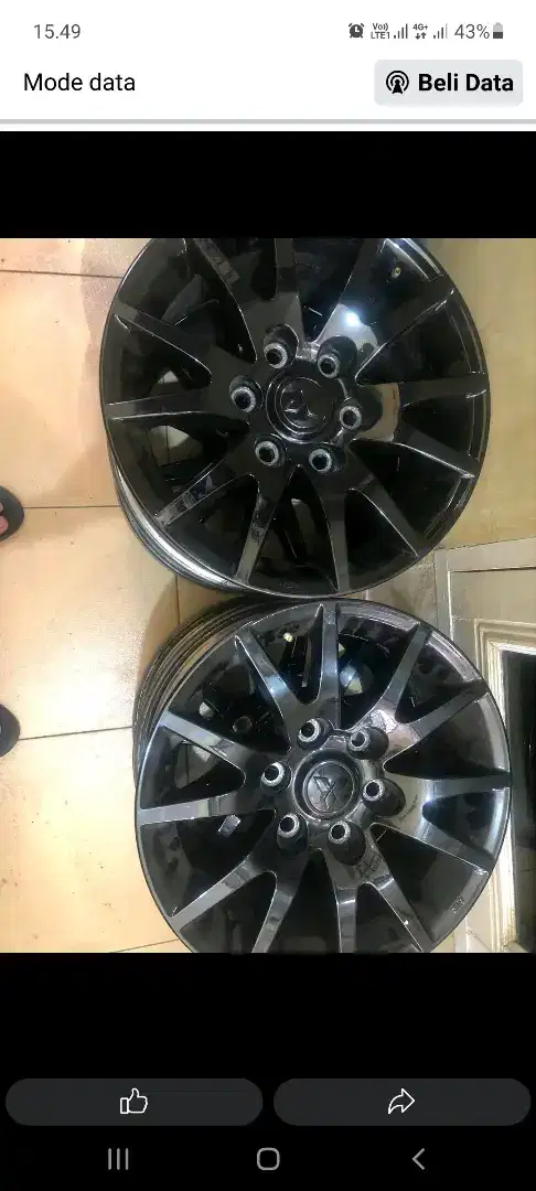 Velg mobil Pajero