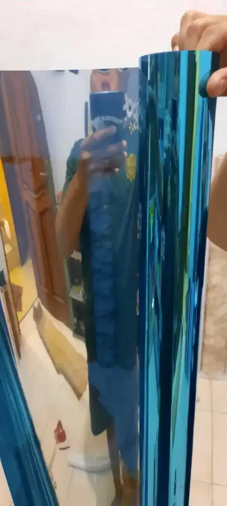 Kaca film oneway/kaca film cermin tolak panas