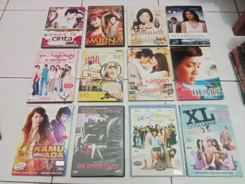 Borongan 35 VCD/DVD film Indonesia original