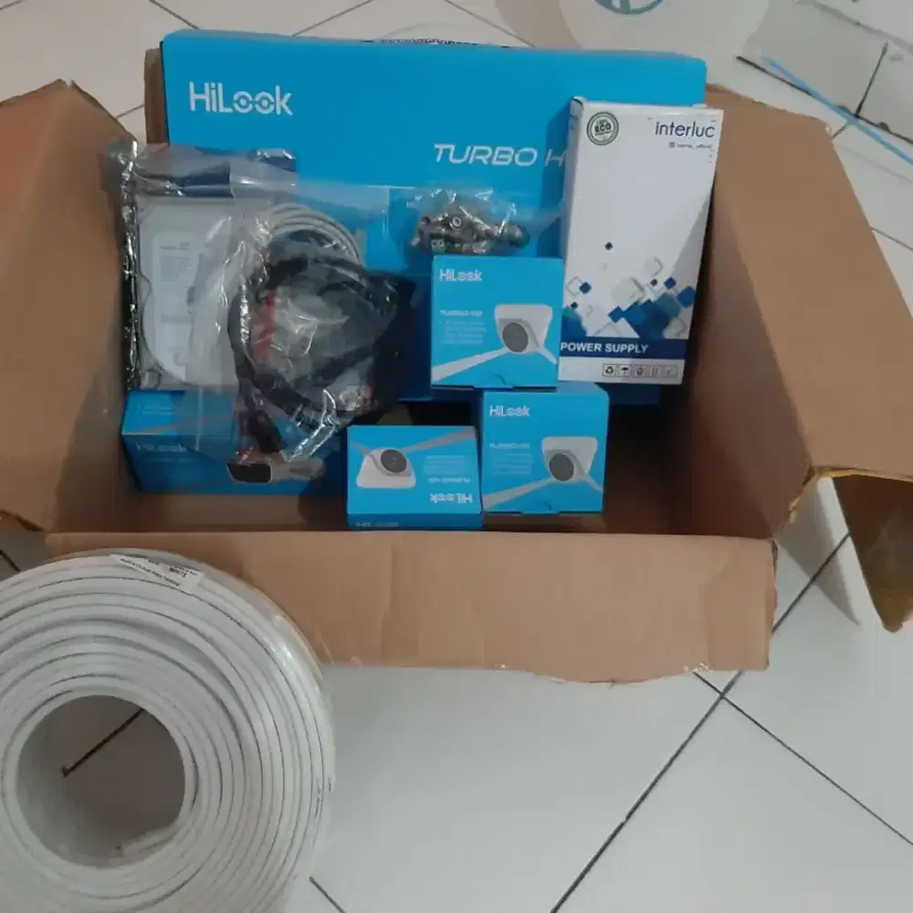 Promo murah paket cctv 4 kamera bonus pasang