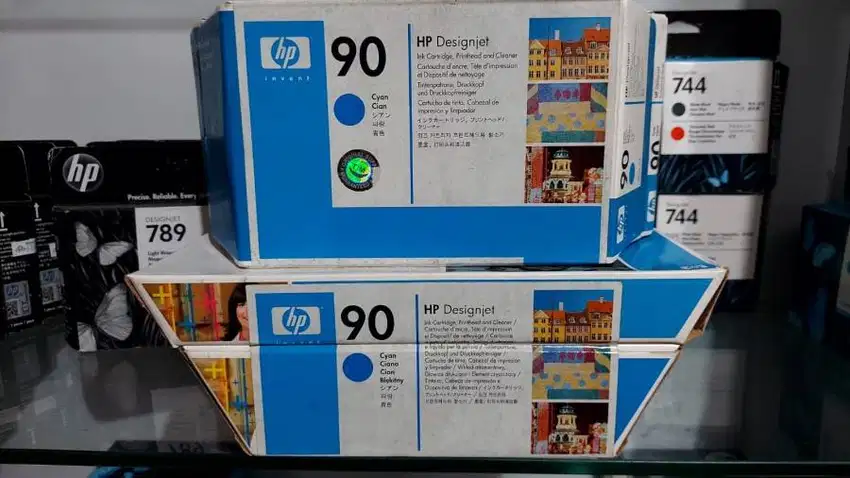 tinta Hp 90 original warna lengkap