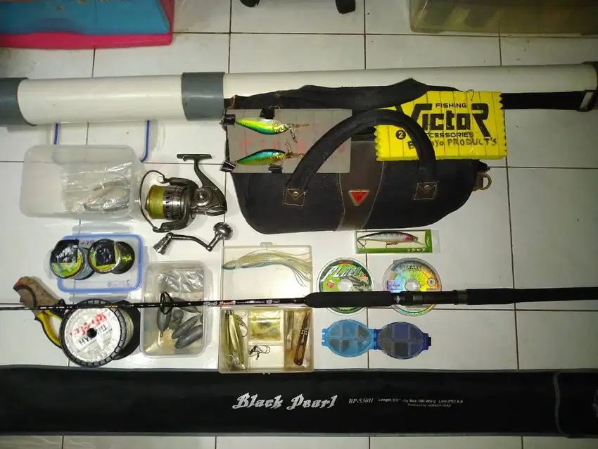 alat pancing laut sett