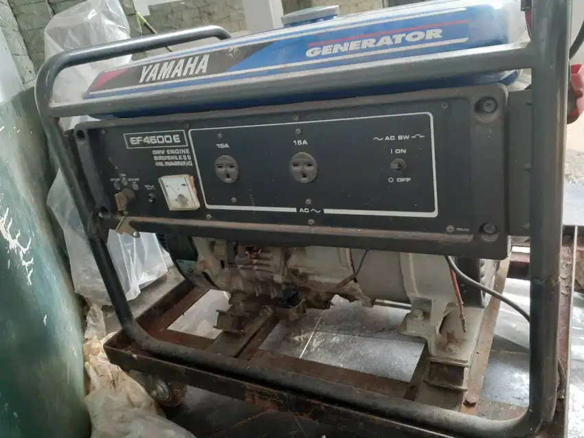 DIJUAL MESIN GENSET YAMAHA BEKAS