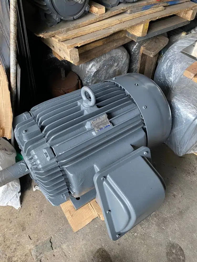 DINAMO TECO 100HP 75KW 4POLE RPM 1500 - ELEKTRO MOTOR PENGGERAK TECO