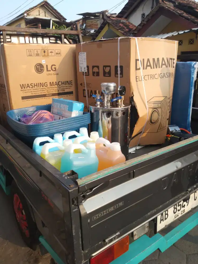 Mesin Pengering Laundry,Setrika Uap Laundry Konveksi Thrift,Sperpart