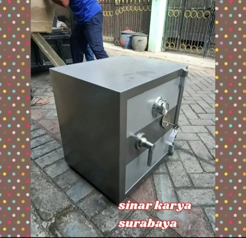 Brankas A1LN maap bisa masuk kunci Surgent tahan api