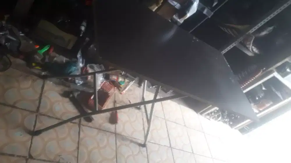 Cocok utk dagang k5 se ng meja lipat uk 58cm x105cm kond bgs mls murah