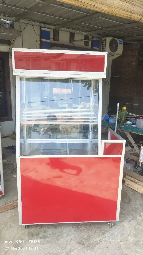 Steling KfC / Kentang / Tahu, Uk 100*50*170 Garansi harga MURAH