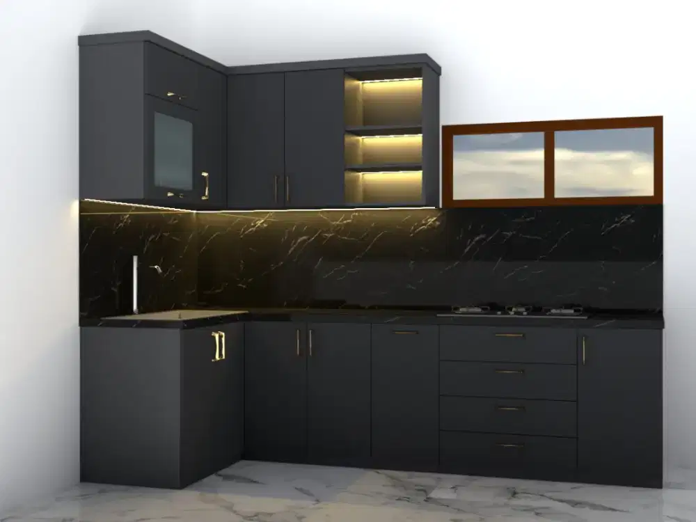 kitchen set permeter