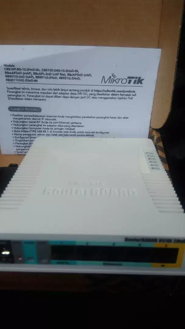 Mikrotik rb951ui 2hnd baru murahh