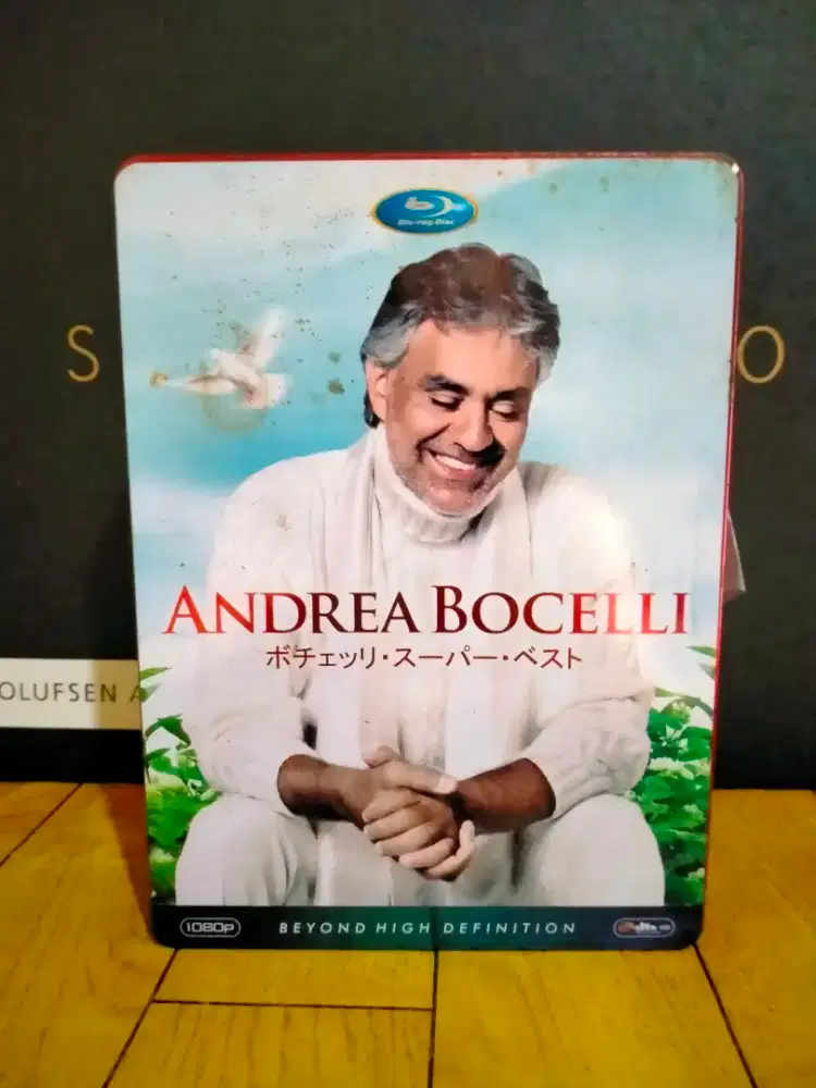 Kaset Disc BlueRay Serial Film Andrea Bocelli