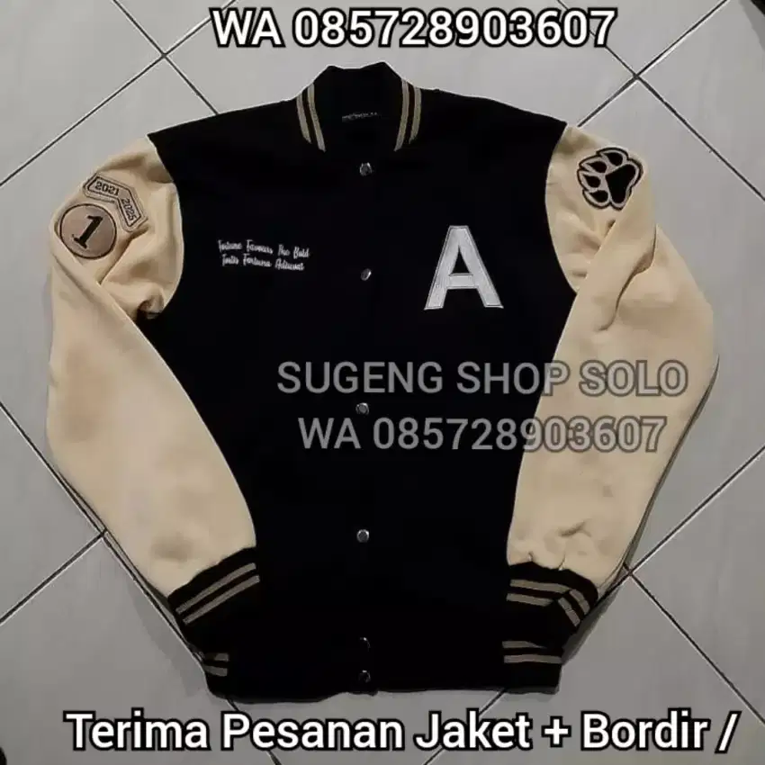 TERIMA PESANAN JAKET BORDIR SESUAI KEINGINAN GROSIR JAKET BORDIR JAKET