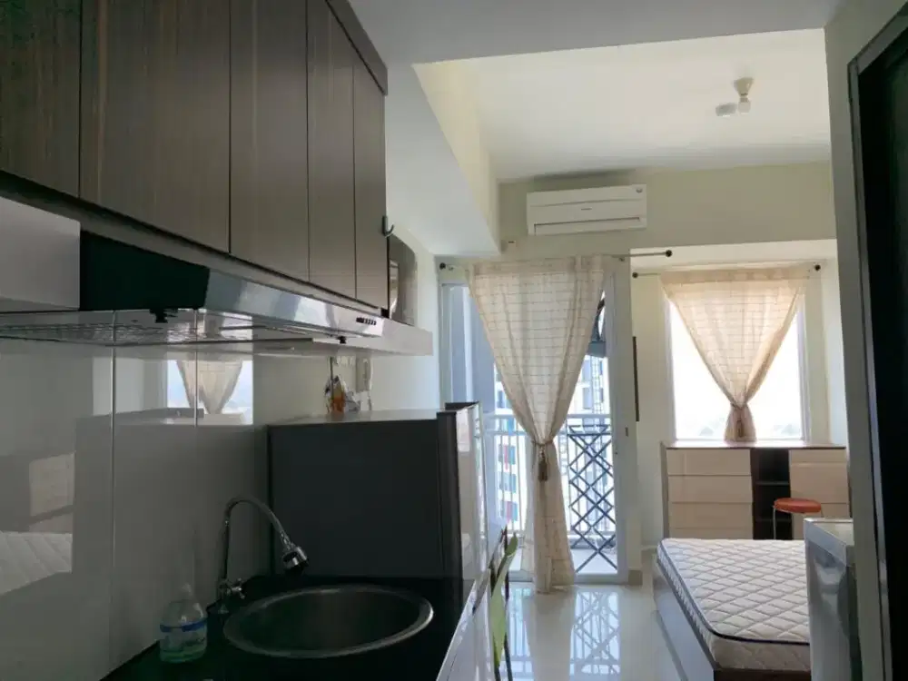 Apartemen dgn Mesin Cuci Pribadi lebih luas karena letak di sudut