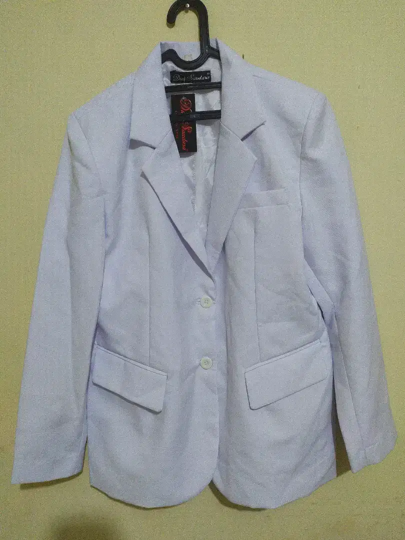 Jas Dokter Wanita Lengan Panjang Size L