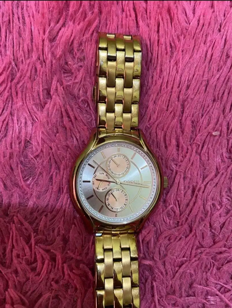 JAM FOSSIL GOLD ( PRELOVED )