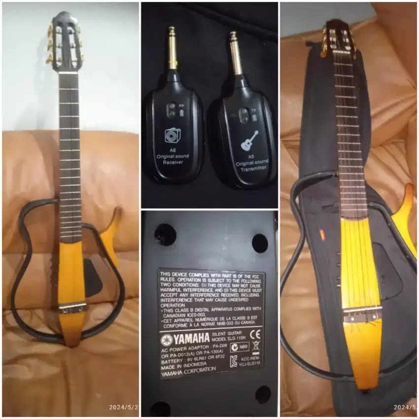 Yamaha Silent Guitar SLG 110N
MADE IN INDONESIA