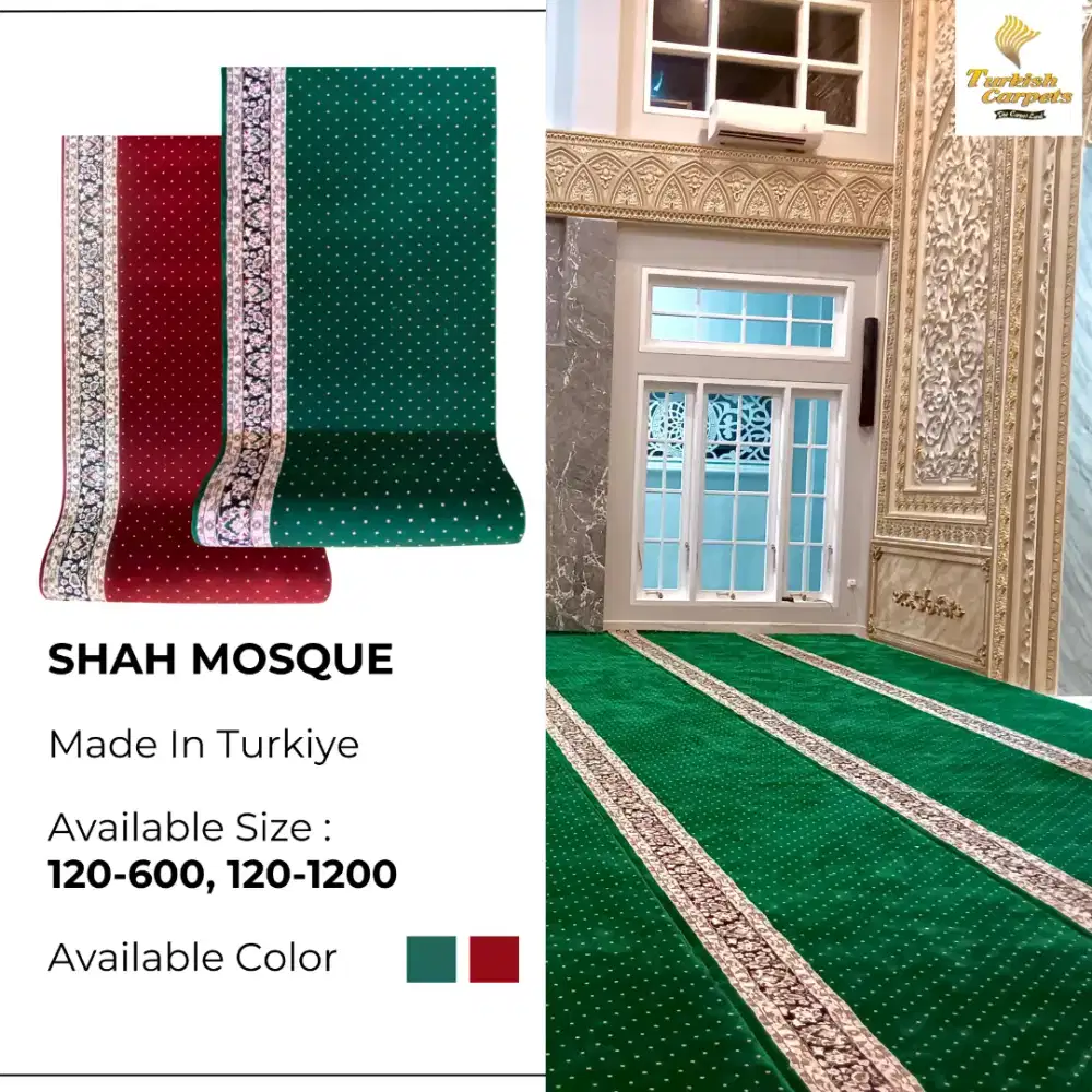 SHAHMOSQUE SEJEDAH ROLL MASJID IMPORT TURKI