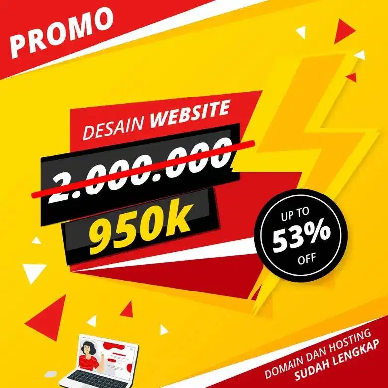 Jasa Desain Website Murah / Web Design / Jasa Bikin Website / Buat Web