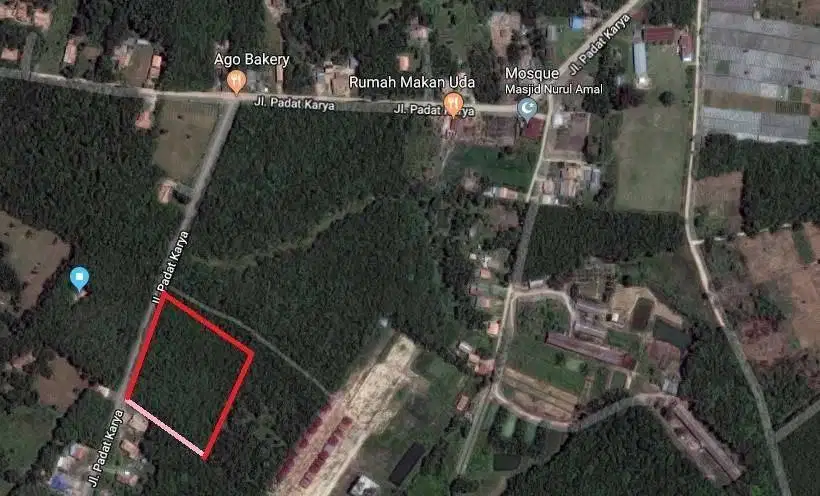 Tanah Dijual di Talang Buluh Bukit Baru, Ilir Barat I Palembang