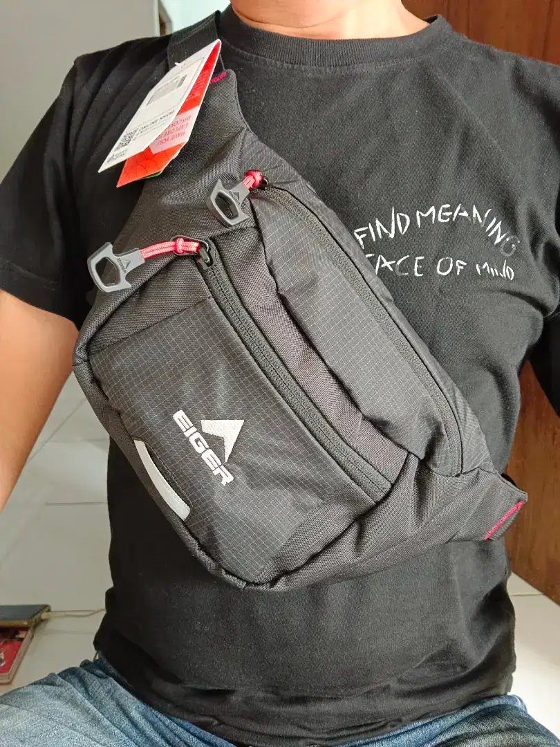 PROMO TAS EIGER DIJAMIN 100% ORIGINAL Waistbag/Slempang/Pinggang UK.3L